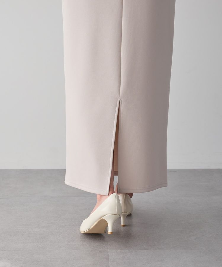 YECCA VECCA「ダンボールニットナロースカート」|タイト|