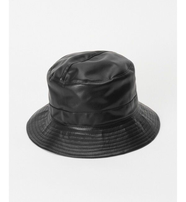 allureville「【GRILLO(グリーロ)】 ECO LEATHER BUCKET HAT」|ハット|