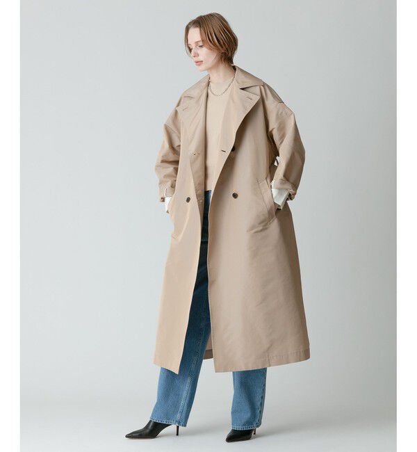 allureville「マイクロタフタトレンチコート」|トレンチコート|