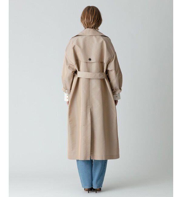 allureville「マイクロタフタトレンチコート」|トレンチコート|