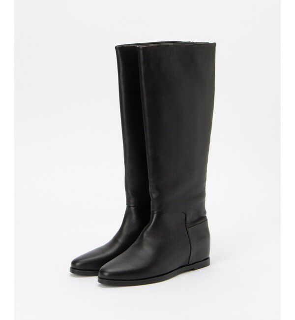 allureville「バックジップロングブーツ」|ロングブーツ|