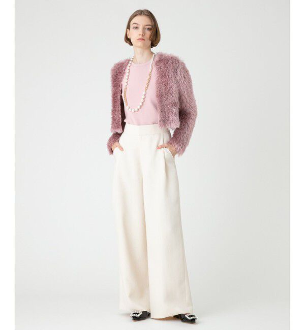 LOULOU WILLOUGHBY「【LOULOU WILLOUGHBY】ワイルドシャギーボレロ」|その他|