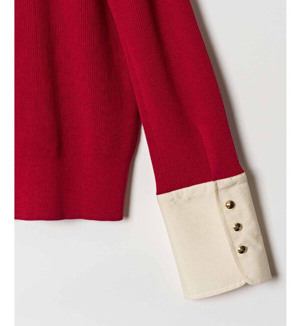 allureville「シャツカフスコンビプルオーバー」|その他|