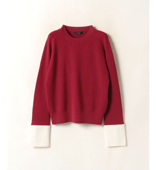 allureville「シャツカフスコンビプルオーバー」|その他|