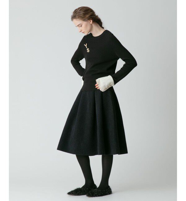 allureville「シャツカフスコンビプルオーバー」|その他|