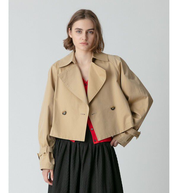 allureville「ショートトレンチコート」|トレンチコート|