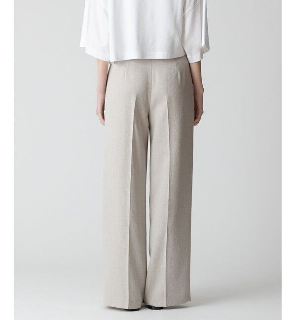 allureville「【セットアップ対応可能】麻調カルゼワイドパンツ」|その他|