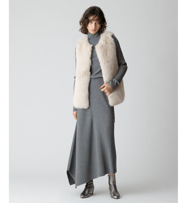 allureville「フェイクフォックスジレ」|その他|