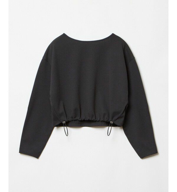 allureville「ブークレーダンボールクロップドプルオーバー」|Tシャツ・カットソー|