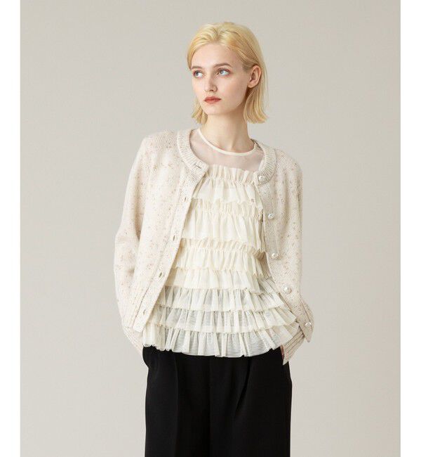 LOULOU WILLOUGHBY「【LOULOU WILLOUGHBY】LINSIEME カーディガン」|カーディガン|