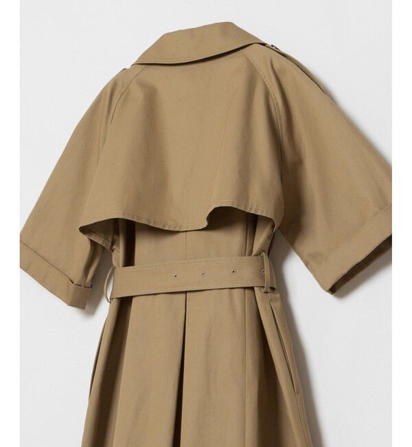 allureville「ハーフスリーブトレンチ」|トレンチコート|