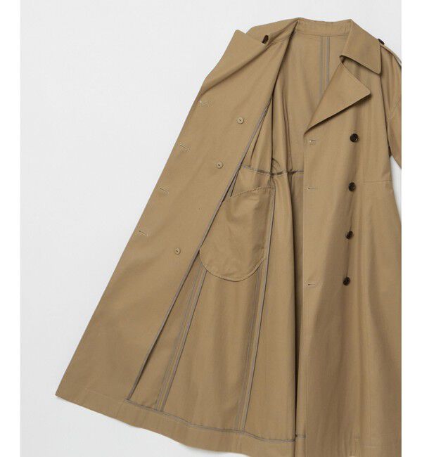 allureville「ハーフスリーブトレンチ」|トレンチコート|
