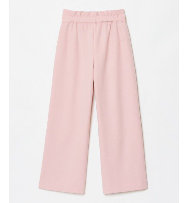 allureville「ウールライクフランネルヨークレスパンツ」|サルエル|