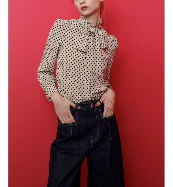 LOULOU WILLOUGHBY「【LOULOU WILLOUGHBY】◇デニムバギーパンツ」|デニム|