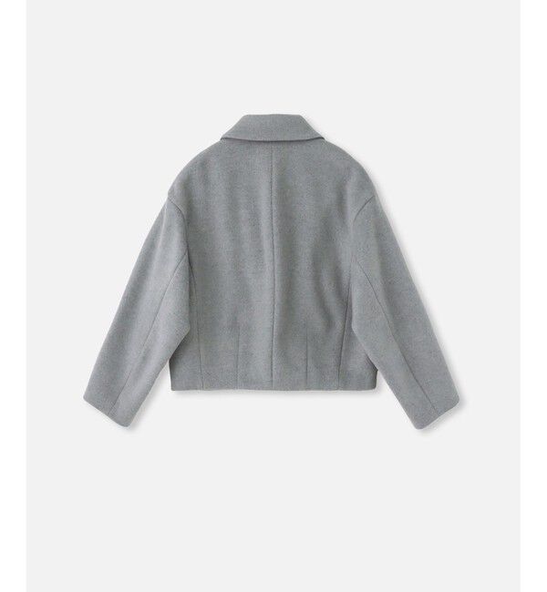 allureville「ジーロンラムステンカラーブルゾン」|ブルゾン・スタジャン|