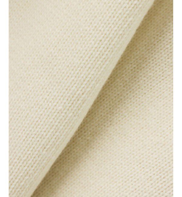 allureville「シャギーラメロゴインターシャプルオーバー」|ニット・セーター|