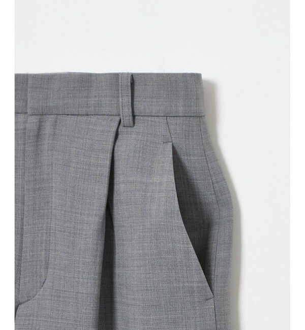 allureville「平二重織タックハーフパンツ」|その他|