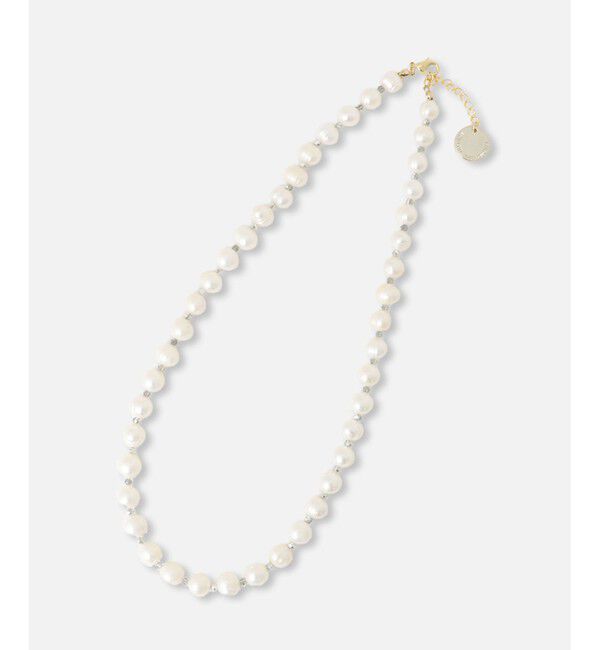 LOULOU WILLOUGHBY「【LOULOU WILLOUGHBY】タンスイパールショートネックレス」|ネックレス|