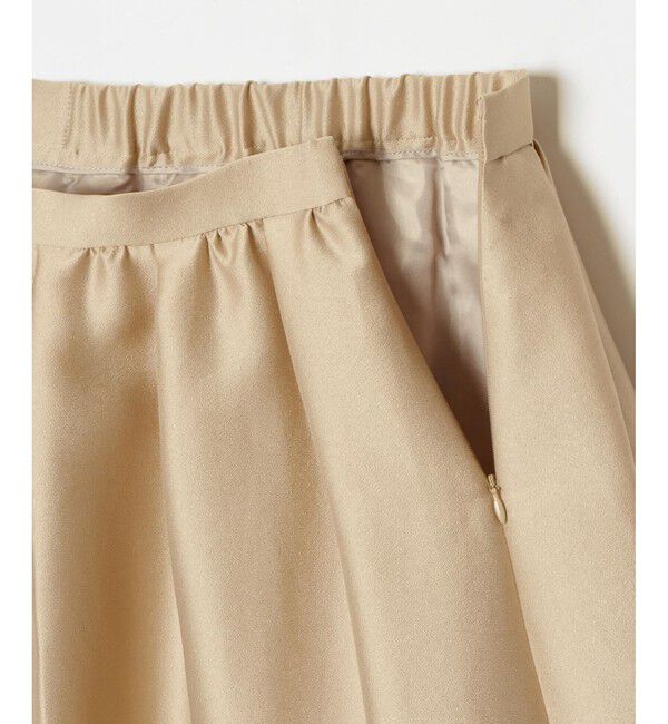 LOULOU WILLOUGHBY「【LOULOU WILLOUGHBY】シルキーダブルクロススカート」|スカート|