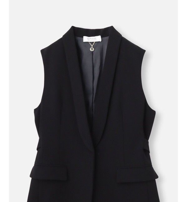 LOULOU WILLOUGHBY「◇【LOULOU WILLOUGHBY】タキシードジレ」|ベスト・ジレ|