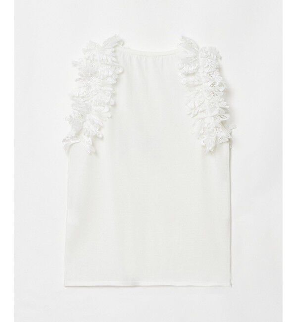 LOULOU WILLOUGHBY「【LOULOU WILLOUGHBY】アームレースプルオーバー」|ニット・セーター|