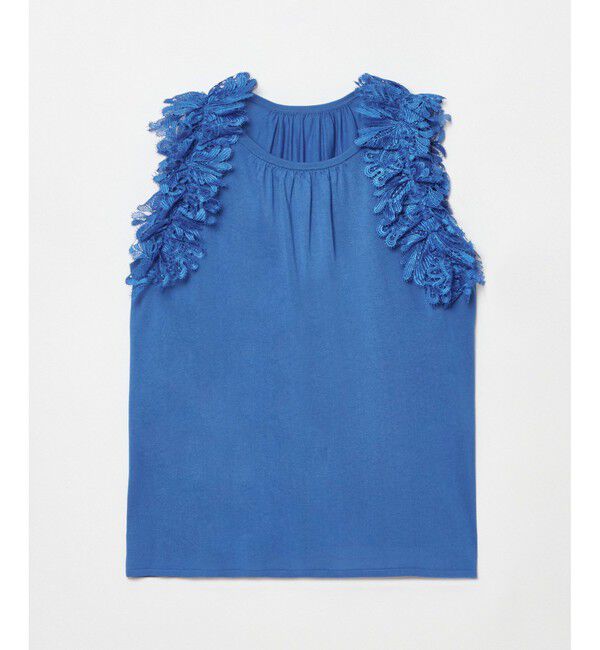 LOULOU WILLOUGHBY「【LOULOU WILLOUGHBY】アームレースプルオーバー」|ニット・セーター|