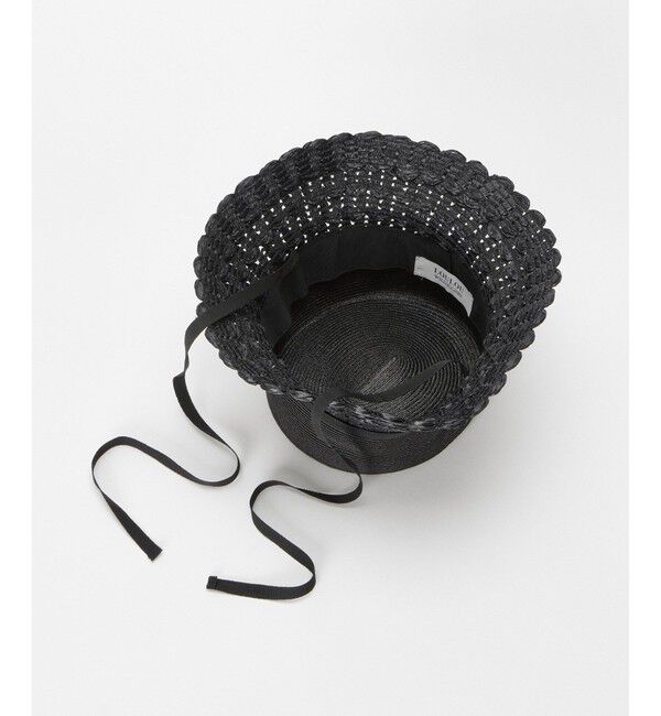 LOULOU WILLOUGHBY「【LOULOU WILLOUGHBY】スカラップブリムバケットハット」|ハット|