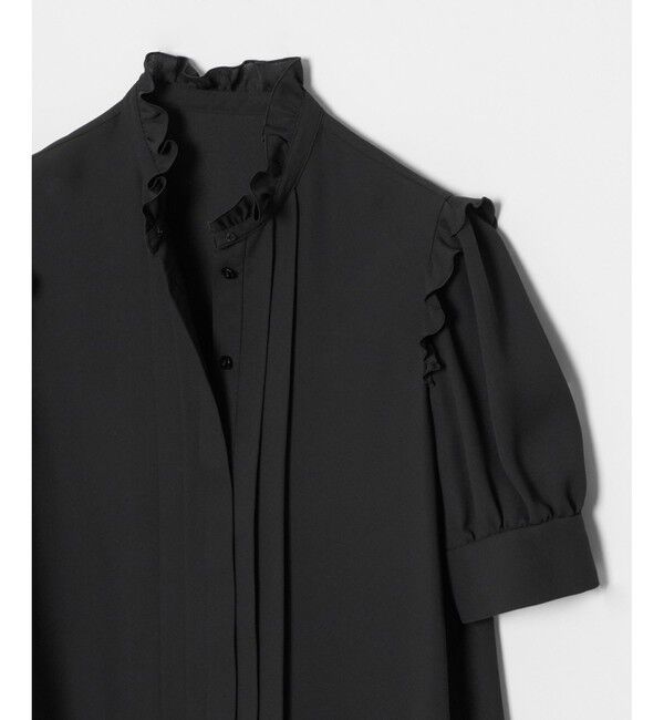 LOULOU WILLOUGHBY「【LOULOU WILLOUGHBY】アムンゼンプチフリルブラウス」|シャツ・ブラウス|