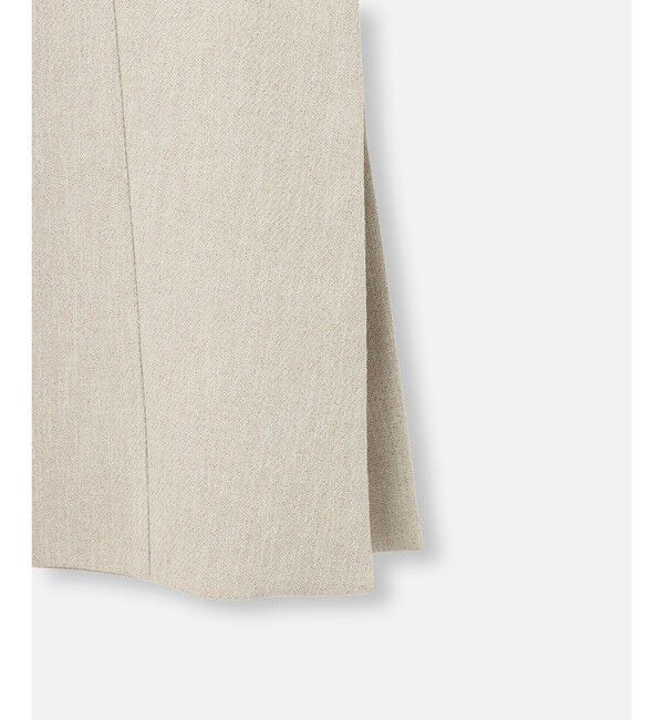 allureville「麻調カルゼサイドオープンジレ」|ベスト・ジレ|