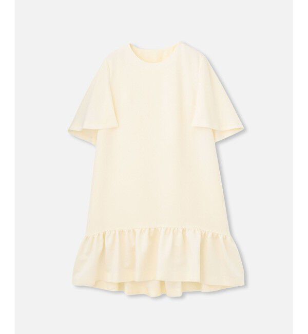 LOULOU WILLOUGHBY「【LOULOU WILLOUGHBY】ケープドレス」|ワンピース|ホワイト