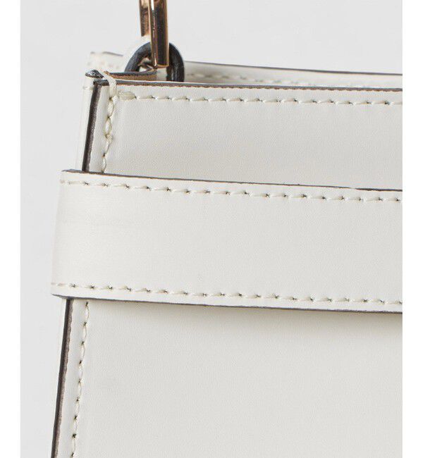 allureville「ツイストバックルスクエアショルダーバッグ」|ショルダー・メッセンジャー|