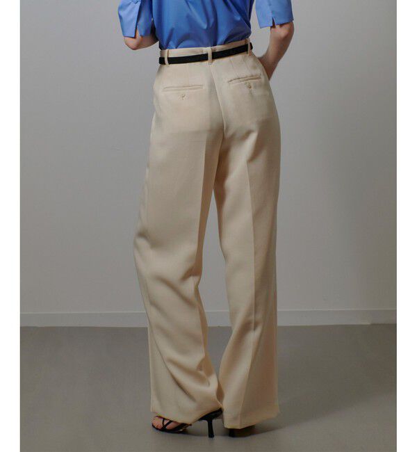 allureville「ダブルカバークロススラックスパンツ」|スラックス|