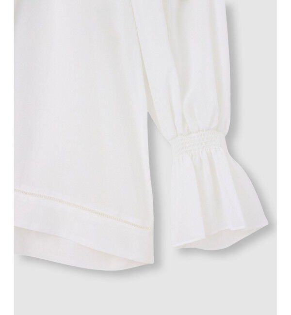 allureville「ソフトオーガンジーブラウス」|シャツ・ブラウス|