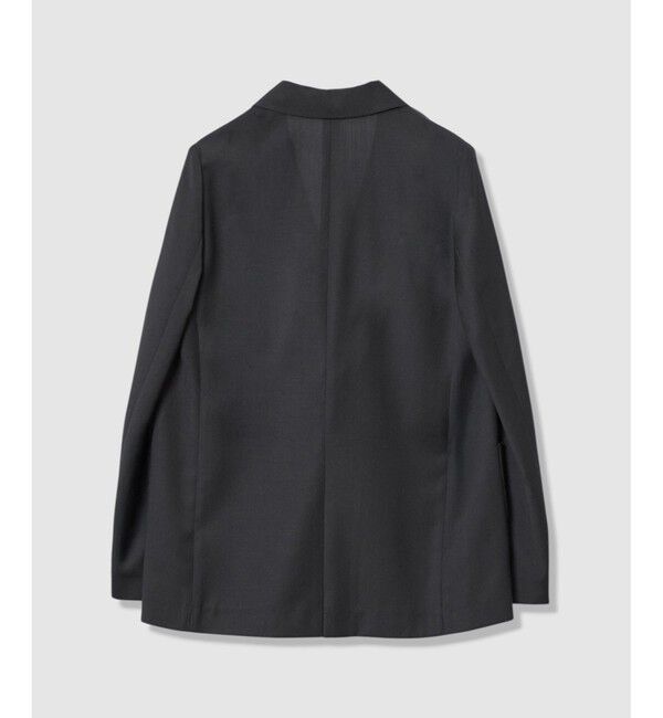 allureville「トリアセサイロピークドラペルジャケット」|テーラードジャケット|