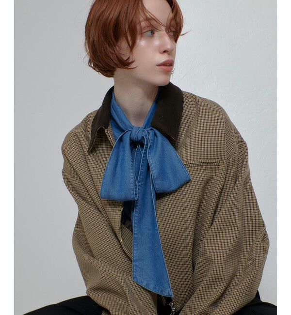 allureville「ステンカラーブルゾン」|ブルゾン・スタジャン|