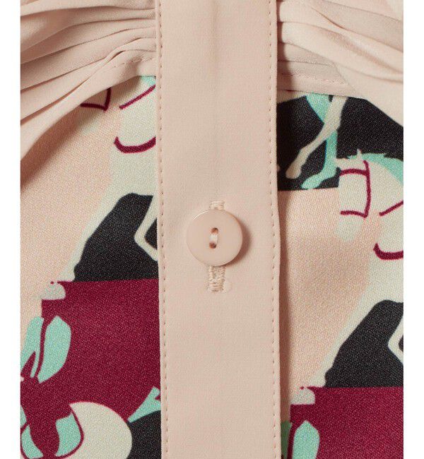 LOULOU WILLOUGHBY「【LOULOU WILLOUGHBY】ホースジオメトリックプリントブラウス」|シャツ・ブラウス|