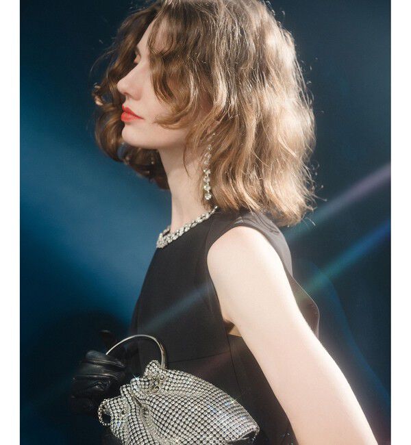 LOULOU WILLOUGHBY「【LOULOU WILLOUGHBY】ビジューオールインワン」|オールインワン|