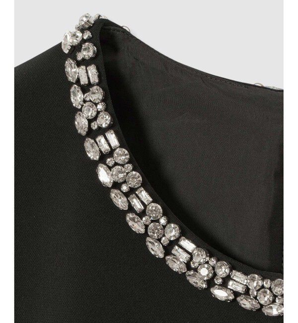 LOULOU WILLOUGHBY「【LOULOU WILLOUGHBY】ビジューオールインワン」|オールインワン|