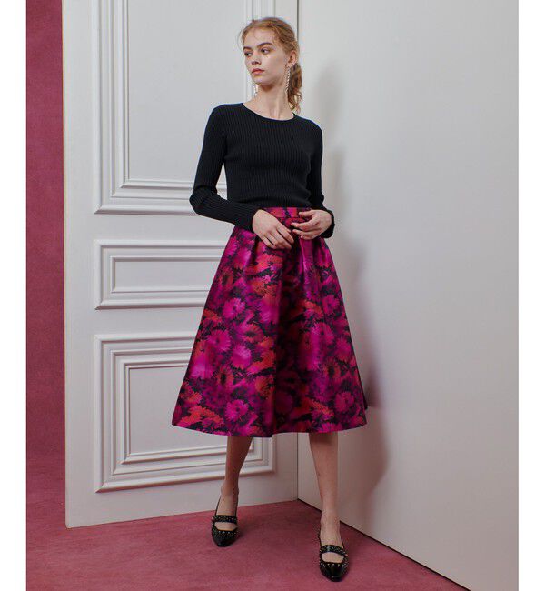 LOULOU WILLOUGHBY「【LOULOU WILLOUGHBY】LAME RIBプルオーバー」|ニット・セーター|