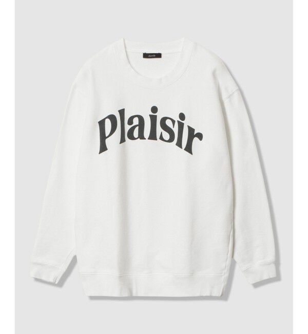 allureville「ロゴスウェットプルオーバー」|Tシャツ・カットソー|