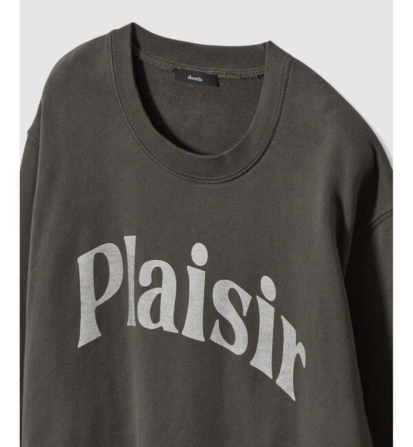 allureville「ロゴスウェットプルオーバー」|Tシャツ・カットソー|