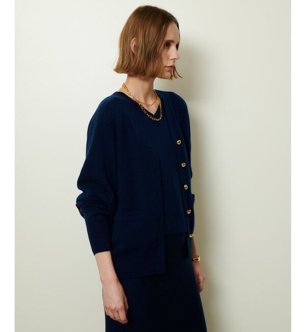 allureville「ウールスムースカーディガン」|カーディガン|