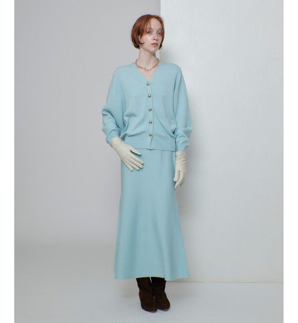 allureville「ウールスムースカーディガン」|カーディガン|