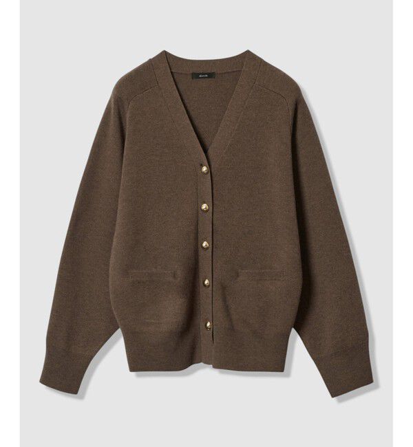 allureville「ウールスムースカーディガン」|カーディガン|