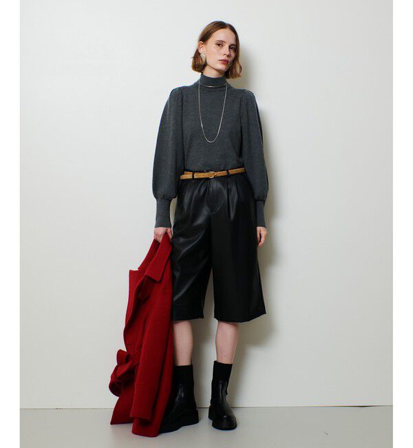 allureville「パフタートルプルオーバー」|ニット・セーター|