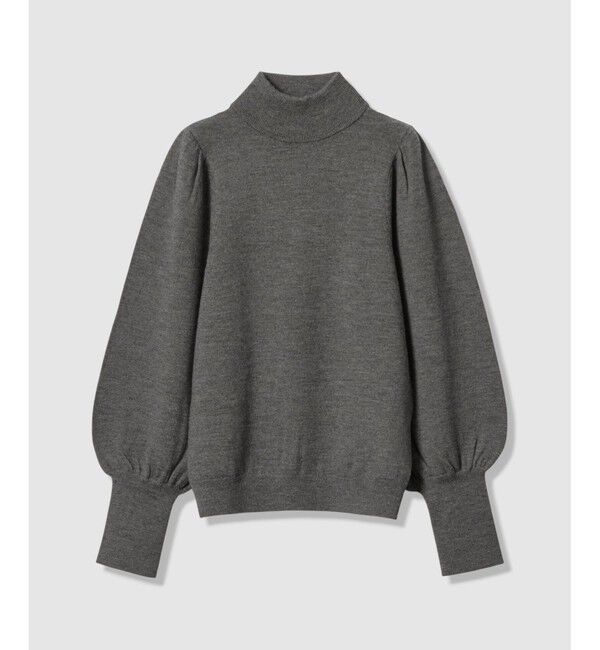 allureville「パフタートルプルオーバー」|ニット・セーター|