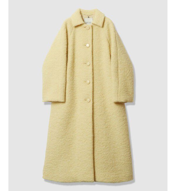 LOULOU WILLOUGHBY「【LOULOU WILLOUGHBY】ループインレーロングコート」|ダッフルコート|