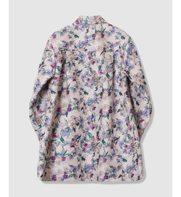 LOULOU WILLOUGHBY「【LOULOU WILLOUGHBY】LIMONTAフラワージャガードシャツワンピース」|ワンピース|