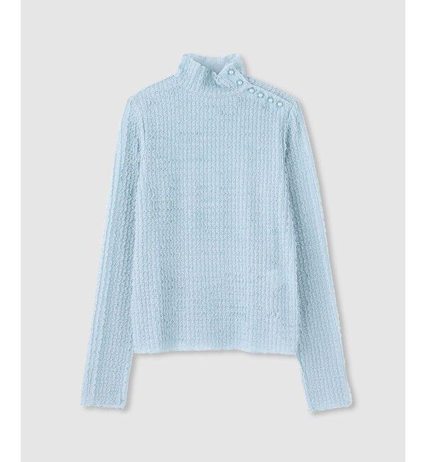 LOULOU WILLOUGHBY「【LOULOU WILLOUGHBY】ティアードラッセルプルオーバー」|Tシャツ・カットソー|サックス