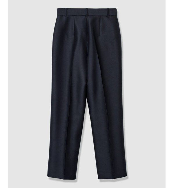 LOULOU WILLOUGHBY「【LOULOU WILLOUGHBY】シルクウールツイルタックパンツ」|チノ|